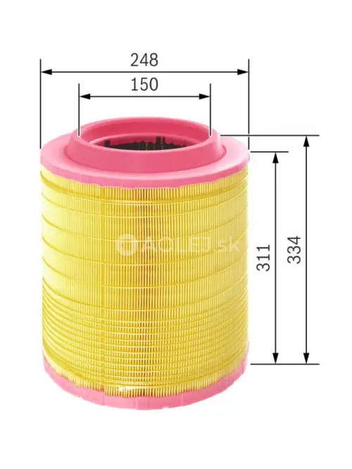 Vzduchov&yacute; filter S0499 Bosch F026400499