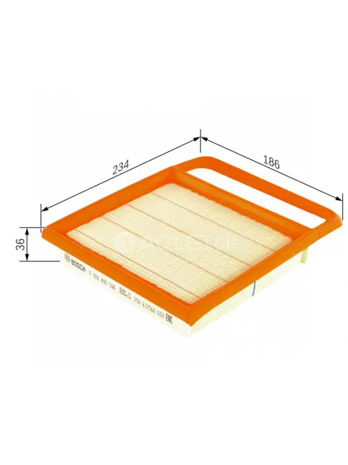 Vzduchov&yacute; filter S0504 Bosch F026400504