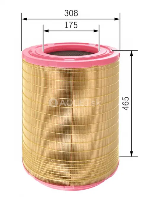 Vzduchov&yacute; filter S0528 Bosch F026400528