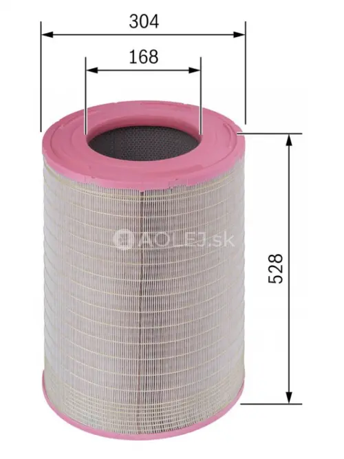 Vzduchov&yacute; filter S0529 Bosch F026400529