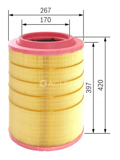 Vzduchov&yacute; filter S0533 Bosch F026400533
