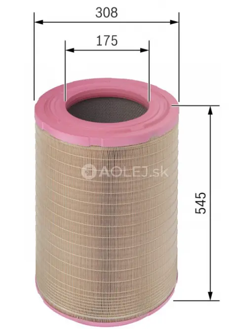Vzduchov&yacute; filter S0538 Bosch F026400538