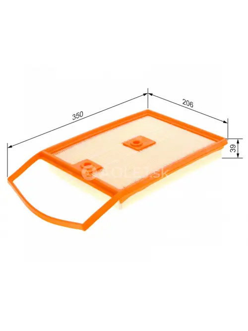 Vzduchov&yacute; filter S0543 Bosch F026400543