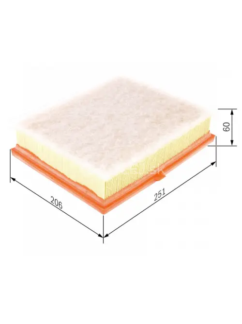 Vzduchov&yacute; filter S0545 Bosch F026400545