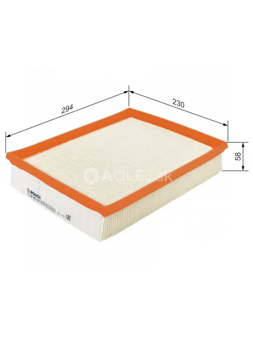 Vzduchov&yacute; filter S0551 Bosch F026400551