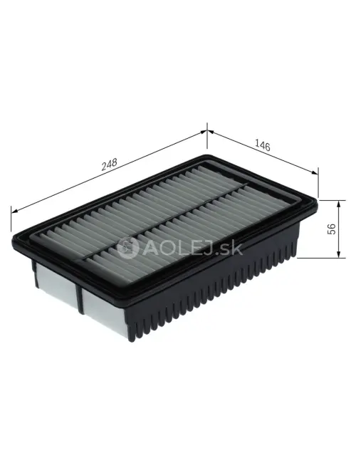 Vzduchov&yacute; filter S0558 Bosch F026400558