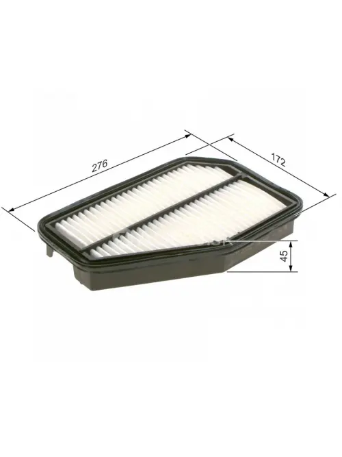 Vzduchov&yacute; filter S0580 Bosch F026400580