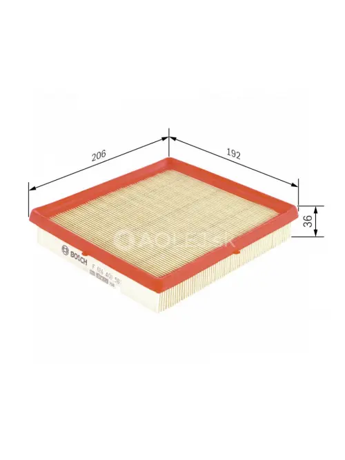 Vzduchov&yacute; filter S0581 Bosch F026400581