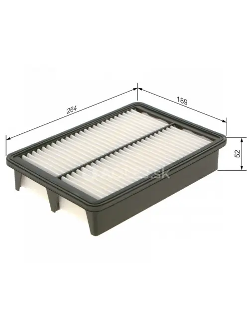 Vzduchov&yacute; filter S0587 Bosch F026400587