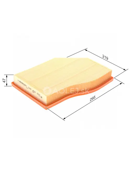 Vzduchov&yacute; filter S0600 Bosch F026400600