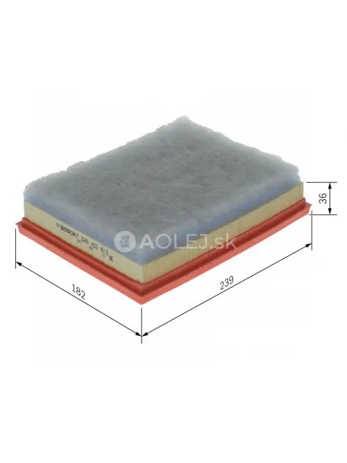 Vzduchov&yacute; filter S0613 Bosch F026400613