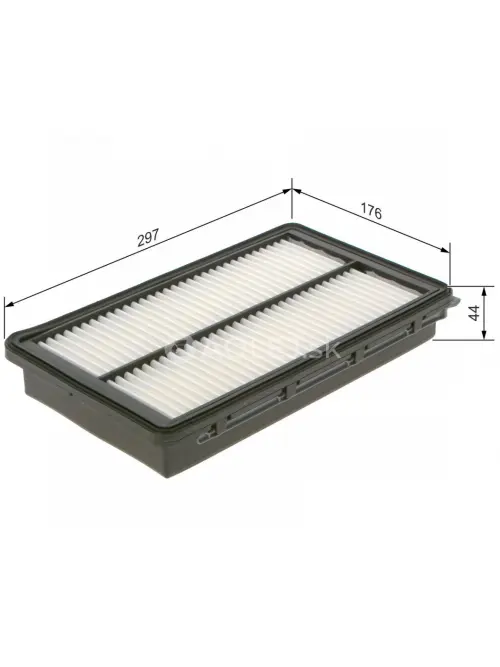 Vzduchov&yacute; filter S0619 Bosch F026400619