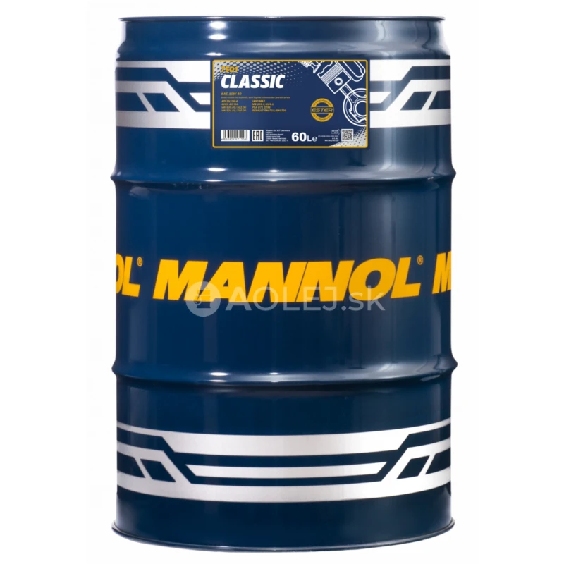 Mannol 7501 Classic 10W-40 60L