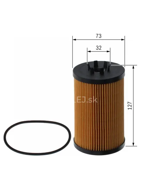 Olejov&yacute; filter P7341 Bosch F026407341