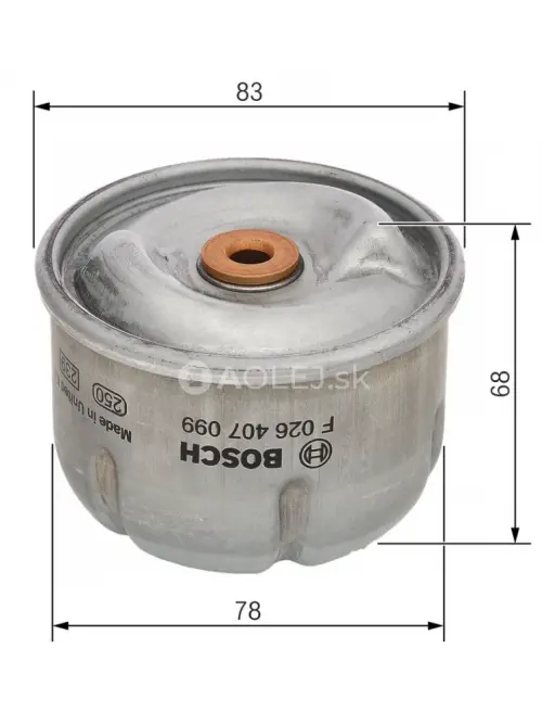 Olejov&yacute; filter P7099 Bosch F026407099