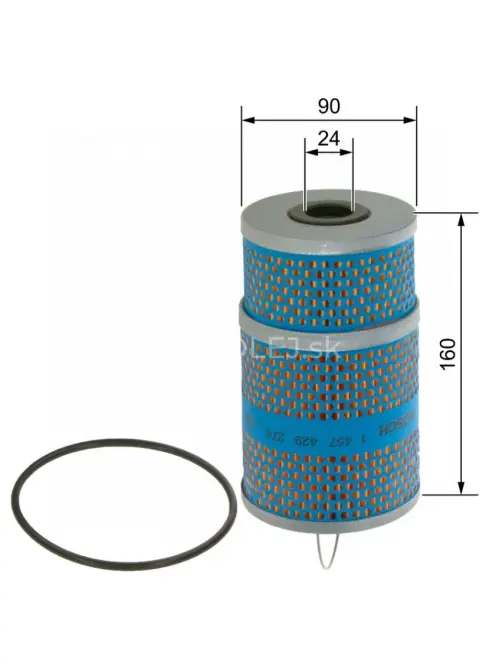 Olejov&yacute; filter P9274 Bosch 1457429274
