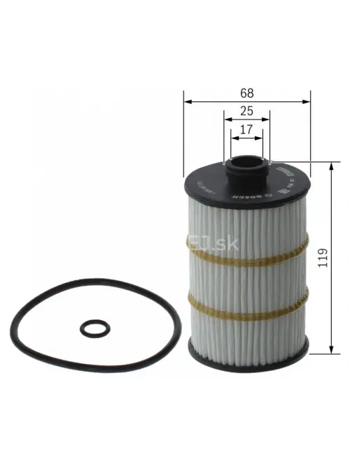 Olejov&yacute; filter P7313 Bosch F026407313
