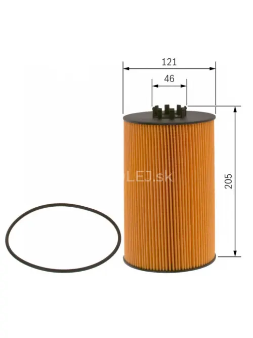 Olejov&yacute; filter P7051 Bosch F026407051