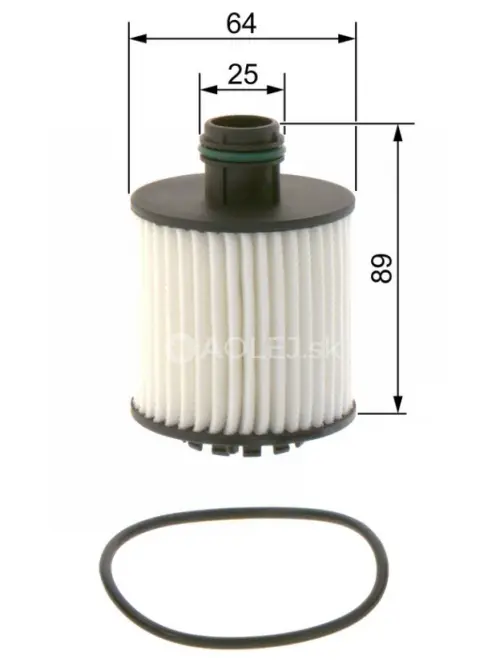 Olejov&yacute; filter P7259 Bosch F026407259