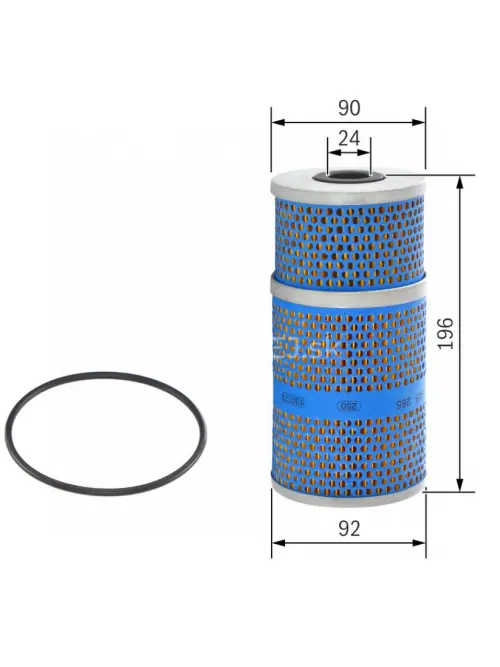 Olejov&yacute; filter P9265 Bosch 1457429265