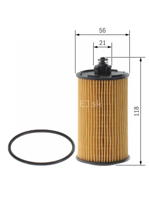 Olejov&yacute; filter P7338 Bosch F026407338
