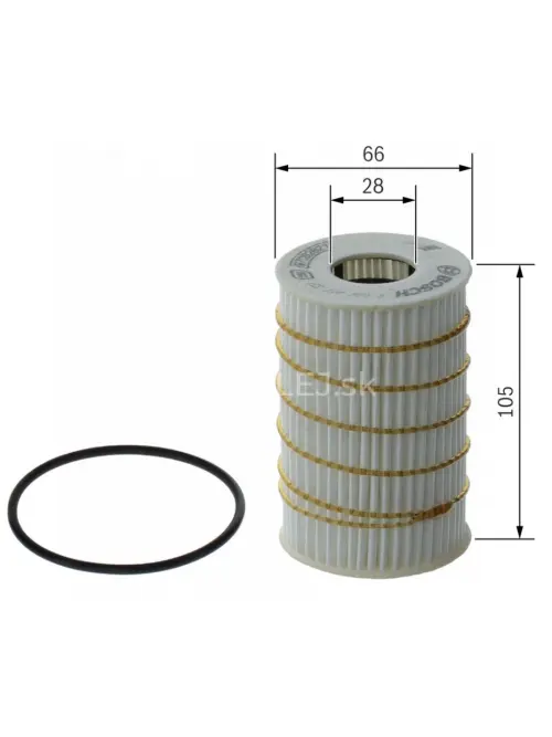 Olejov&yacute; filter P7331 Bosch F026407331