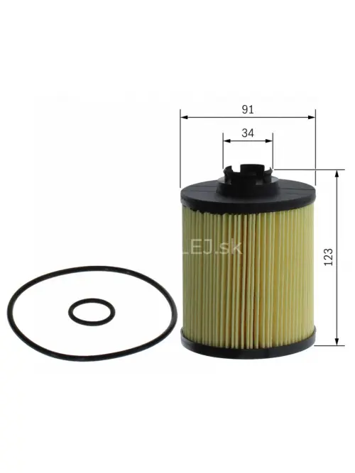 Olejov&yacute; filter P7323 Bosch F026407323