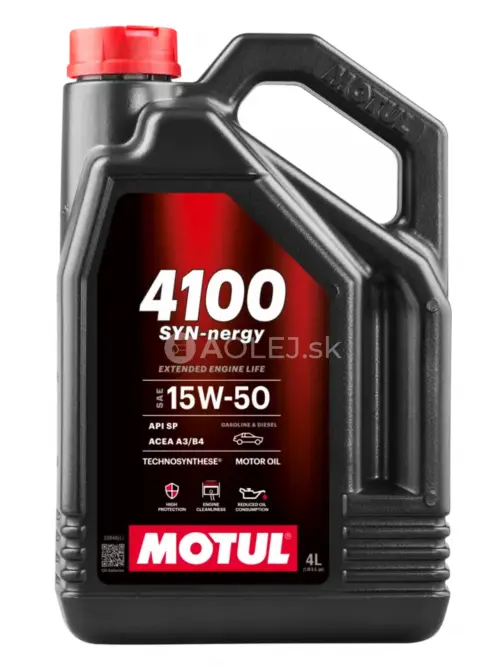 Motul 4100 SYN-nergy 15W-50 4L
