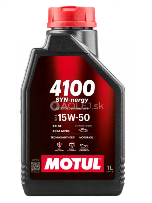 Motul 4100 SYN-nergy 15W-50 1L