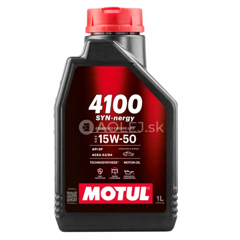 Motul 4100 SYN-nergy 15W-50 1L