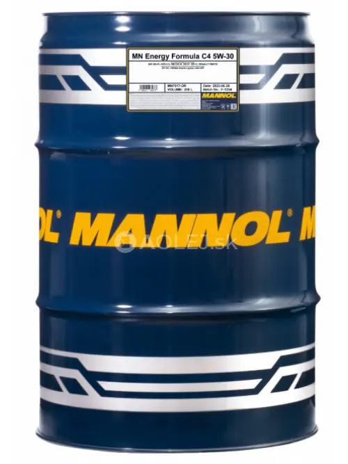 Mannol 7917 Energy Formula C4 5W-30 60L