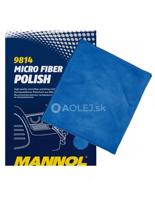 Mannol 9814 Micro Fiber Polish - Mikrovl&aacute;knov&aacute; utierka na lak 