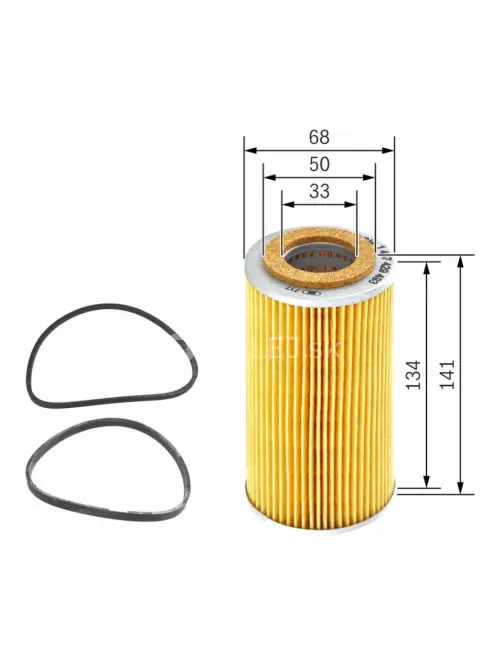 Olejov&yacute; filter P9493 Bosch 1457429493