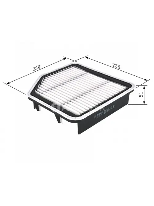 Vzduchov&yacute; filter S0192 Bosch F026400192