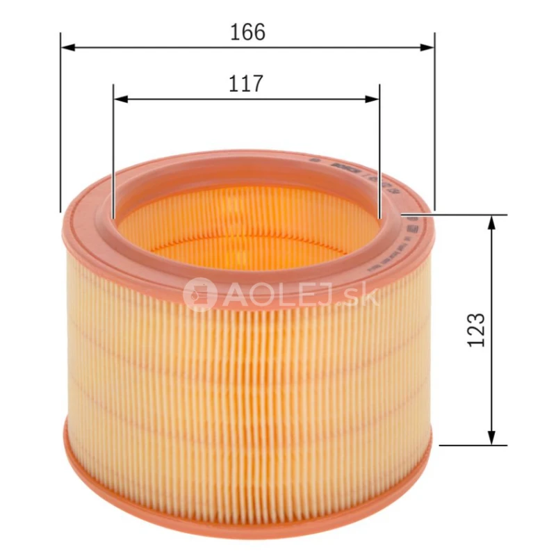 Vzduchov&yacute; filter S2154 Bosch 1457432154