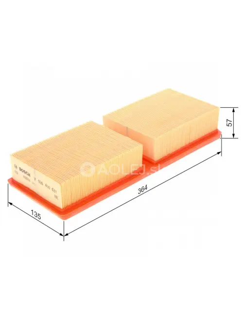 Vzduchov&yacute; filter S0631 Bosch F026400631