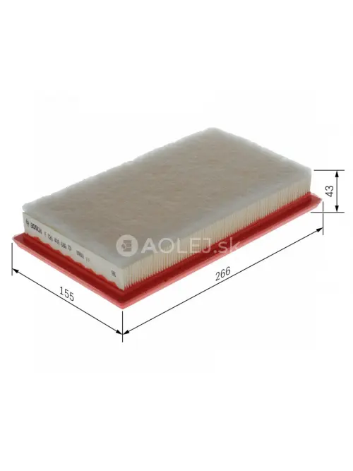 Vzduchov&yacute; filter S0686 Bosch F026400686