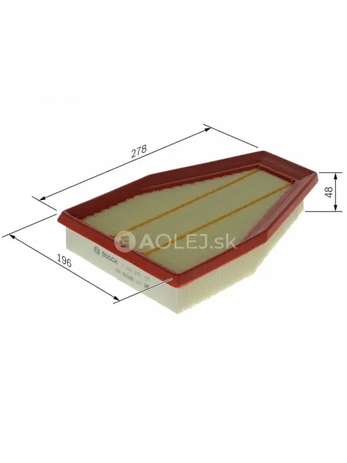Vzduchov&yacute; filter S0755 Bosch F026400755