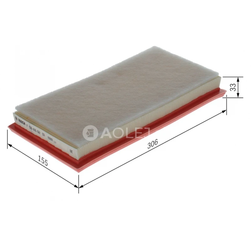 Vzduchov&yacute; filter S0687 Bosch F026400687