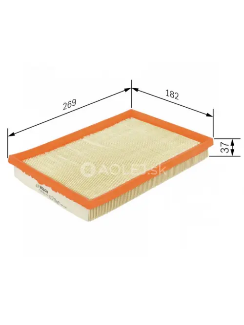 Vzduchov&yacute; filter S0415 Bosch F026400415