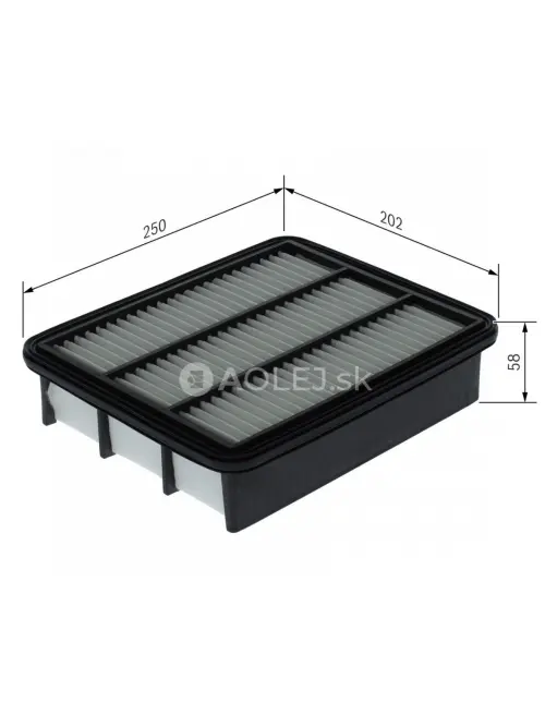 Vzduchov&yacute; filter S0744 Bosch F026400744