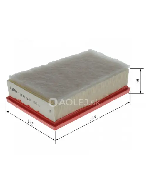 Vzduchov&yacute; filter S0738 Bosch F026400738