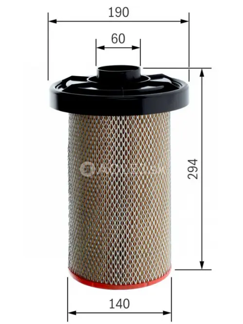 Vzduchov&yacute; filter S3800 Bosch 1457433800