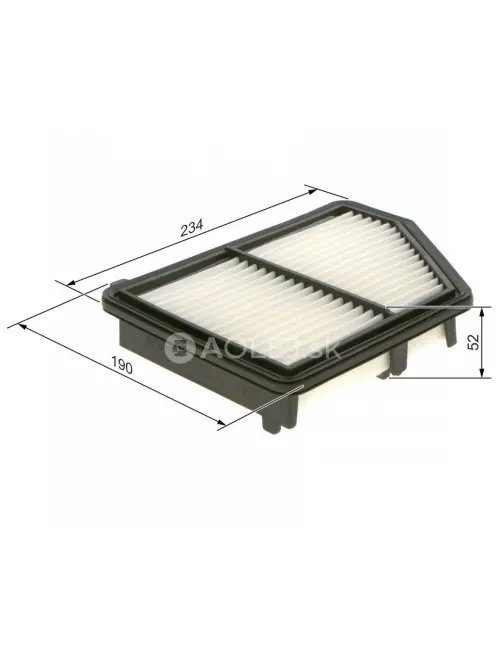 Vzduchov&yacute; filter S0576 Bosch F026400576