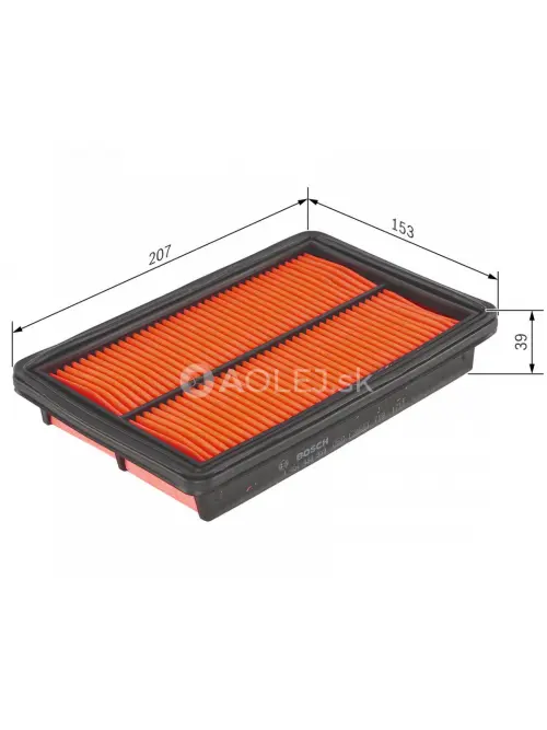 Vzduchov&yacute; filter S3961 Bosch 1457433961