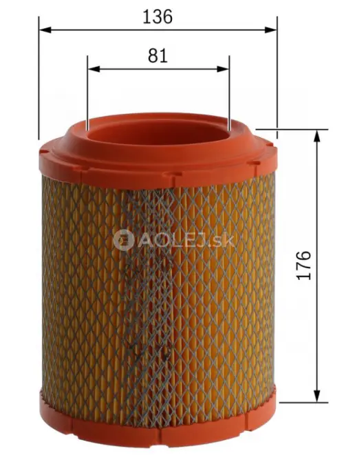 Vzduchov&yacute; filter S0413 Bosch F026400413
