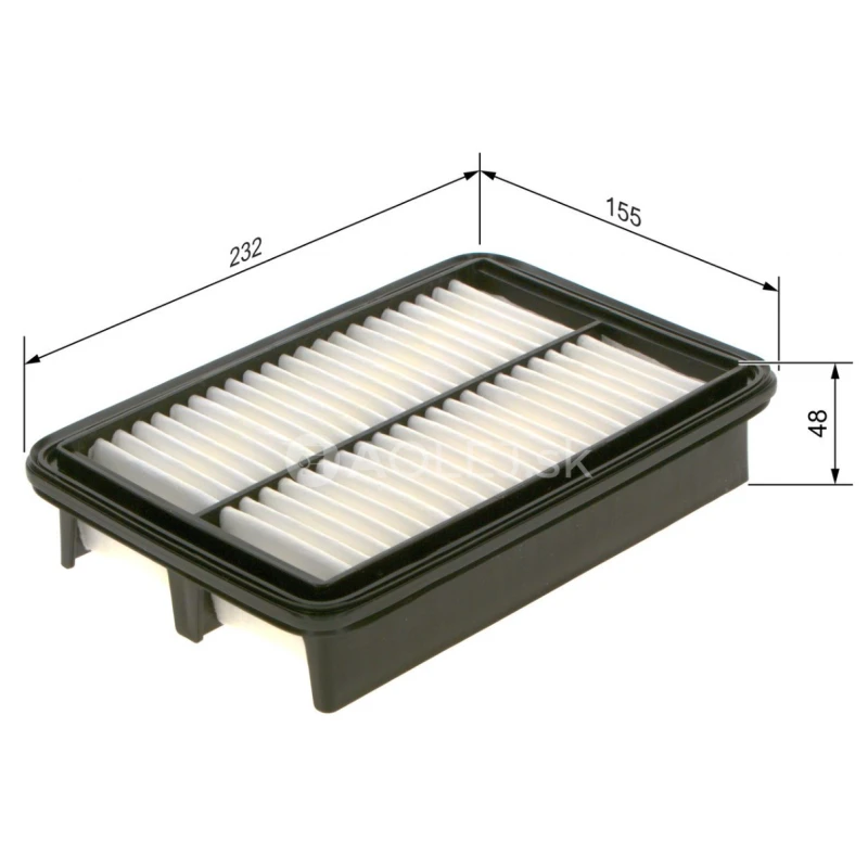 Vzduchov&yacute; filter S0458 Bosch F026400458