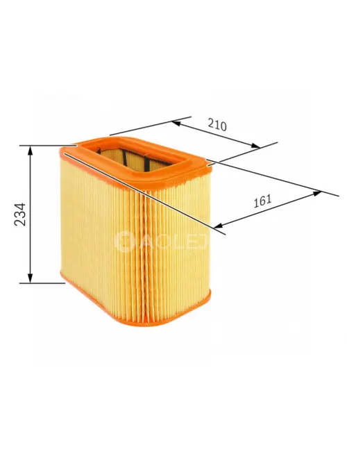 Vzduchov&yacute; filter S0431 Bosch F026400431