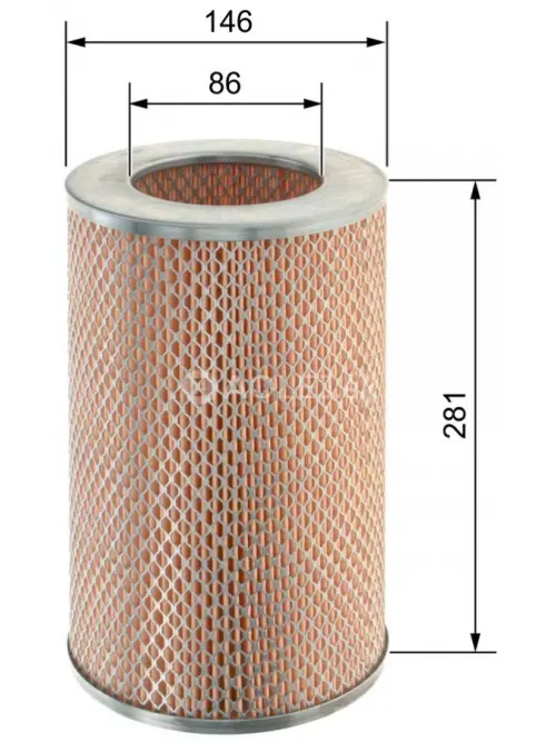 Vzduchov&yacute; filter S0092 Bosch F026400092