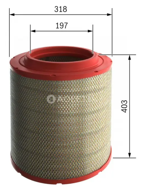 Vzduchov&yacute; filter S0563 Bosch F026400563